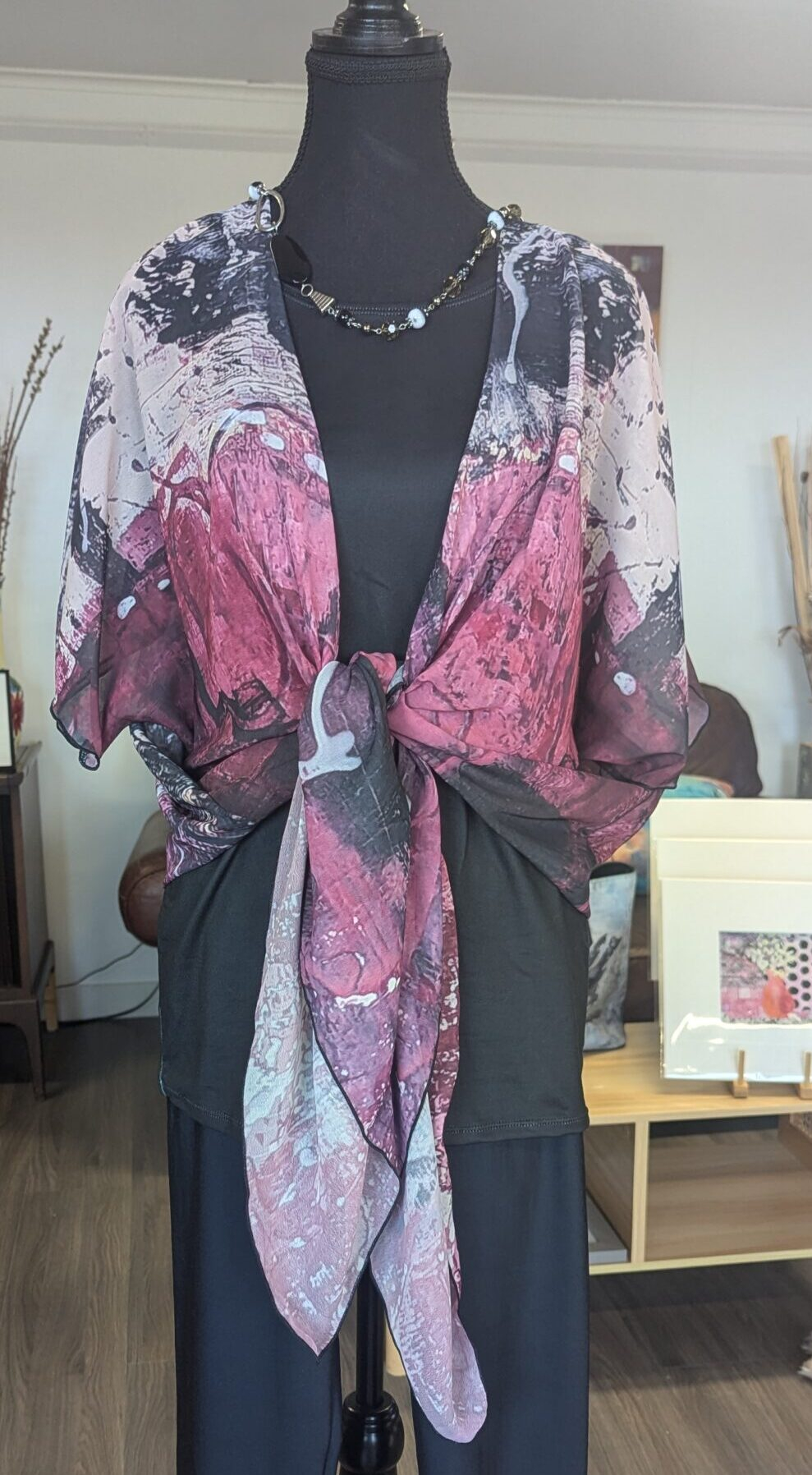 Wearable art from Driftwood Gallery